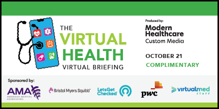 modrnhealthcr: @E_BookerMD kicks off #MHVirtualHealth with this keynote -- Expanding and Advancing Virtual Health: One Year of Historic Change and Care. Register now for the complimentary, full-day virtual event, October 21. 
ow.ly/6I3F50GiNe5