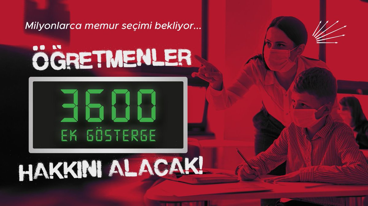 chpmilas's tweet photo. Öğretmenler hakkını alacak!

Din görevlileri hakkını alacak!

İnfaz koruma memurları hakkını alacak! 

Polisler hakkını alacak! 

Sağlık çalışanları hakkını alacak! #MemurunHakkı3600 https://t.co/gfiYMeoQbC