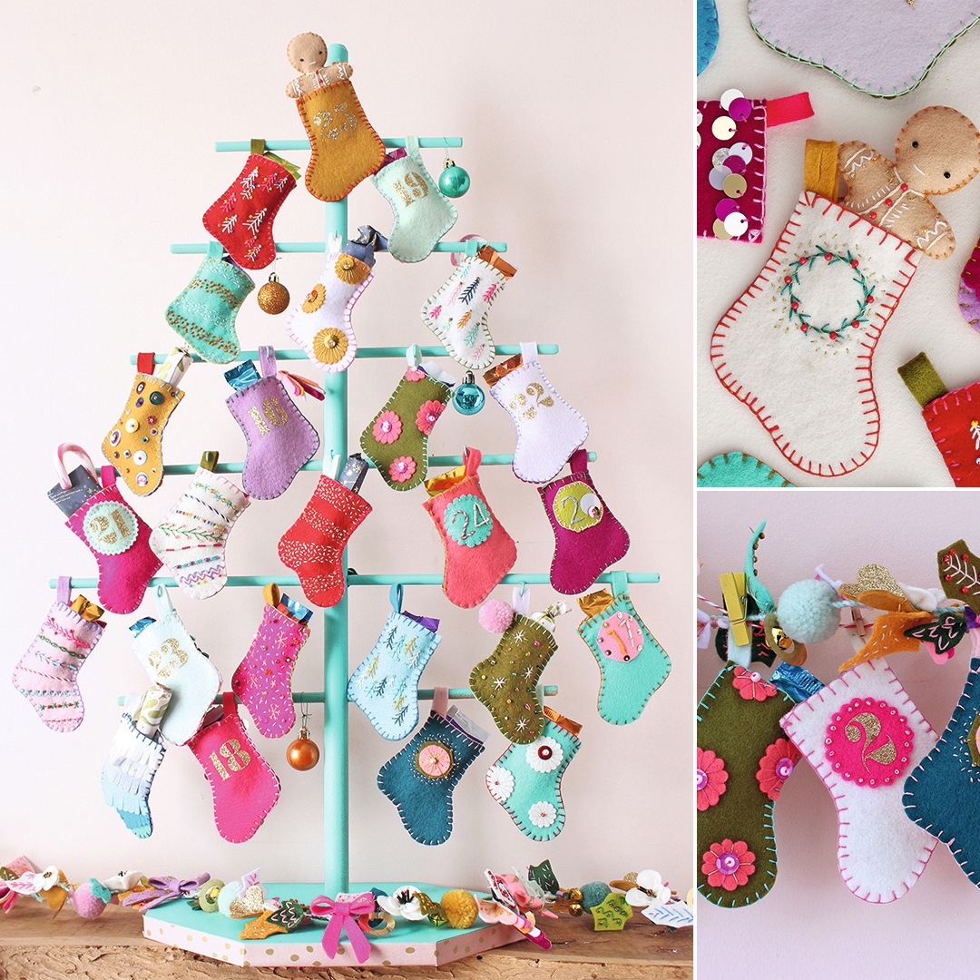 A sewing social club is our kind of club! Christine Leech at <a href="/sewyeah/">christine leech</a> is running virtual make-alongs in the lead up to Christmas, and October's project is this cute Advent tree! Tutorials start on Friday, so if you want to get involved head to sewyeahsocialclub.com to sign up.