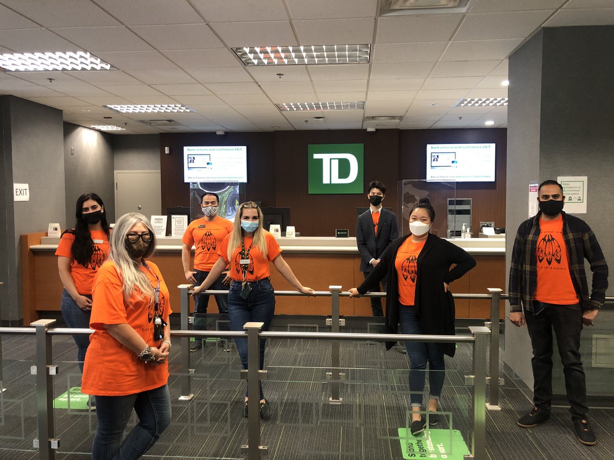 In Honour of National Day for Truth and Reconciliation #OrangeShirtDay <a href="/AdamChu_TD/">Adam Chu</a> <a href="/denice_camble/">Denice Camble</a> <a href="/MushtakN_TD/">Mushtak Najarali</a>