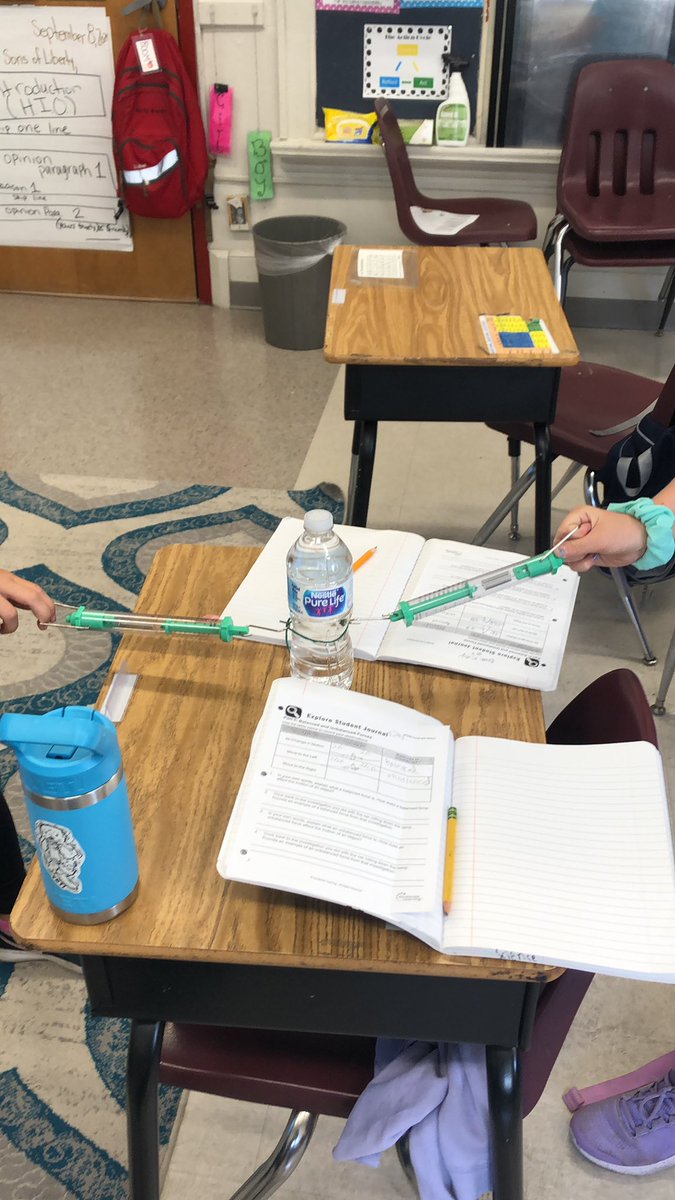 swindle4thgrade's tweet photo. We are finding balanced and unbalanced forces..How many newtons does it take to make an object balanced? #Science @STEMscopes @MorrisBrandonES @jbland100 @MsSmall2016 https://t.co/i8niNaNBmJ