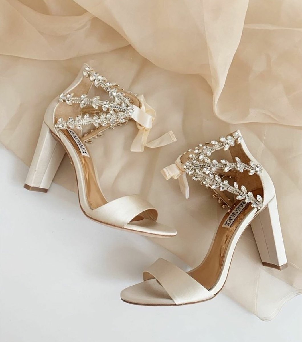 The perfect bridal shoe? 😍 @badgleymischkabride heels 💫#repost from @eternalbridal
.
.
.
#bridalshoes #heels #engaged #shoes