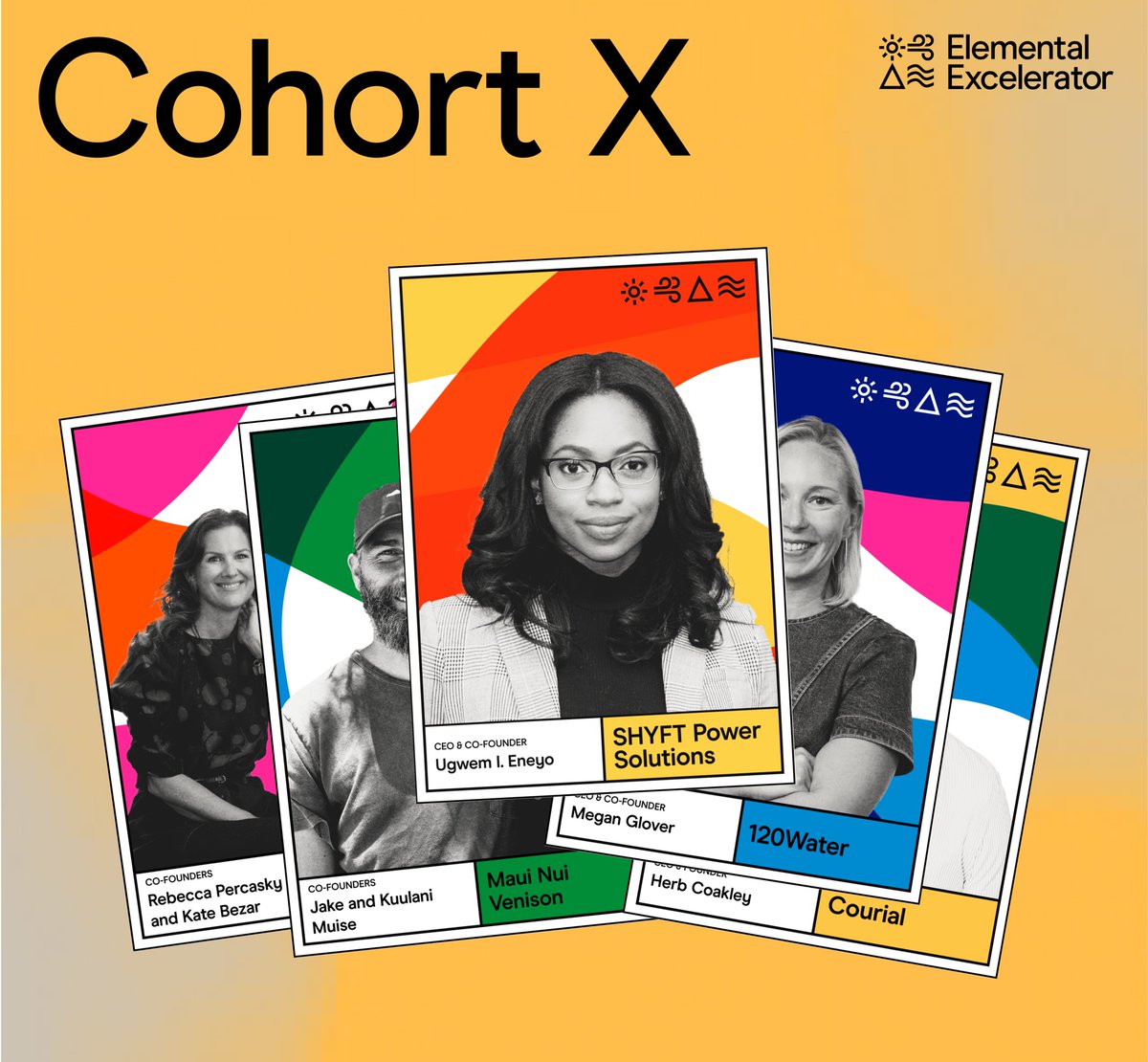 It's like Xmas morning, meet @elementalexcel Cohort X! 🌟 

Love these companies, love these humans. Want to know who is going to change the world - its them! Check 'em out 💥 cohort-10.netlify.app