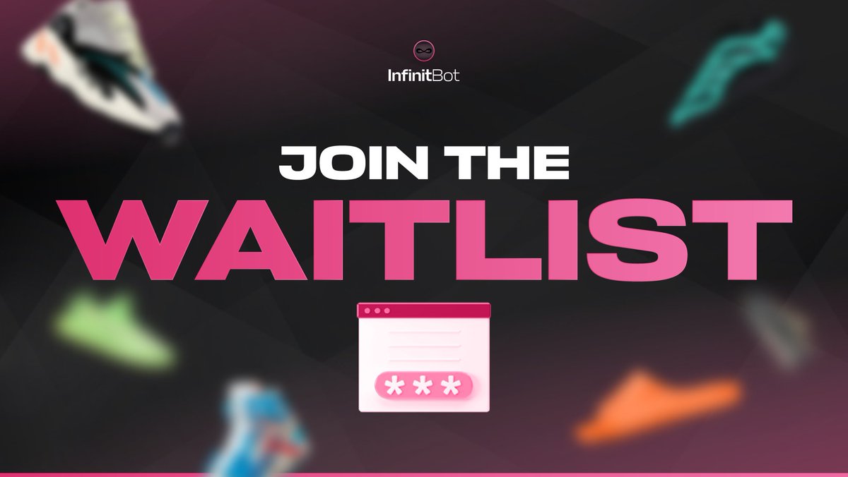 InfinitBot's tweet image. Do you want access to Infinit?

Join the waitlist! 👉 waitlist.infinitbot.com