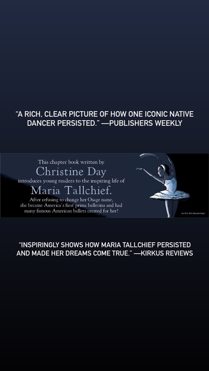 ByChristineDay's tweet photo. Well, folks. The inevitable has happened. Due to the supply chain issues that are impacting authors, booksellers, and readers across the world: SHE PERSISTED: MARIA TALLCHIEF is now set to release on November 16. https://t.co/UM21FcEByH