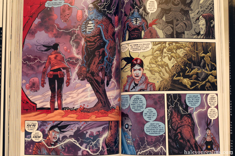 Here are some of his pages from my review of B.P.R.D – Hell On Earth Vol 3 - https://t.co/o8HMQxY0w9
#artbook #comics #illustration #Hellboy #BPRD #blauereview @JamesHarren1 
