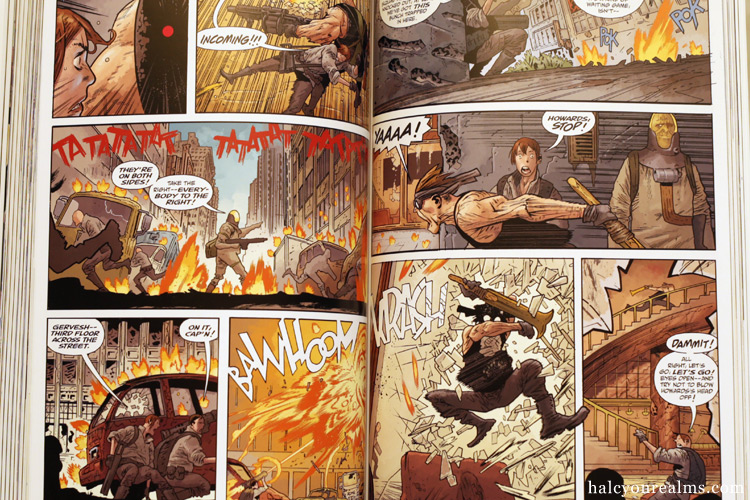 Here are some of his pages from my review of B.P.R.D – Hell On Earth Vol 3 - https://t.co/o8HMQxY0w9
#artbook #comics #illustration #Hellboy #BPRD #blauereview @JamesHarren1 