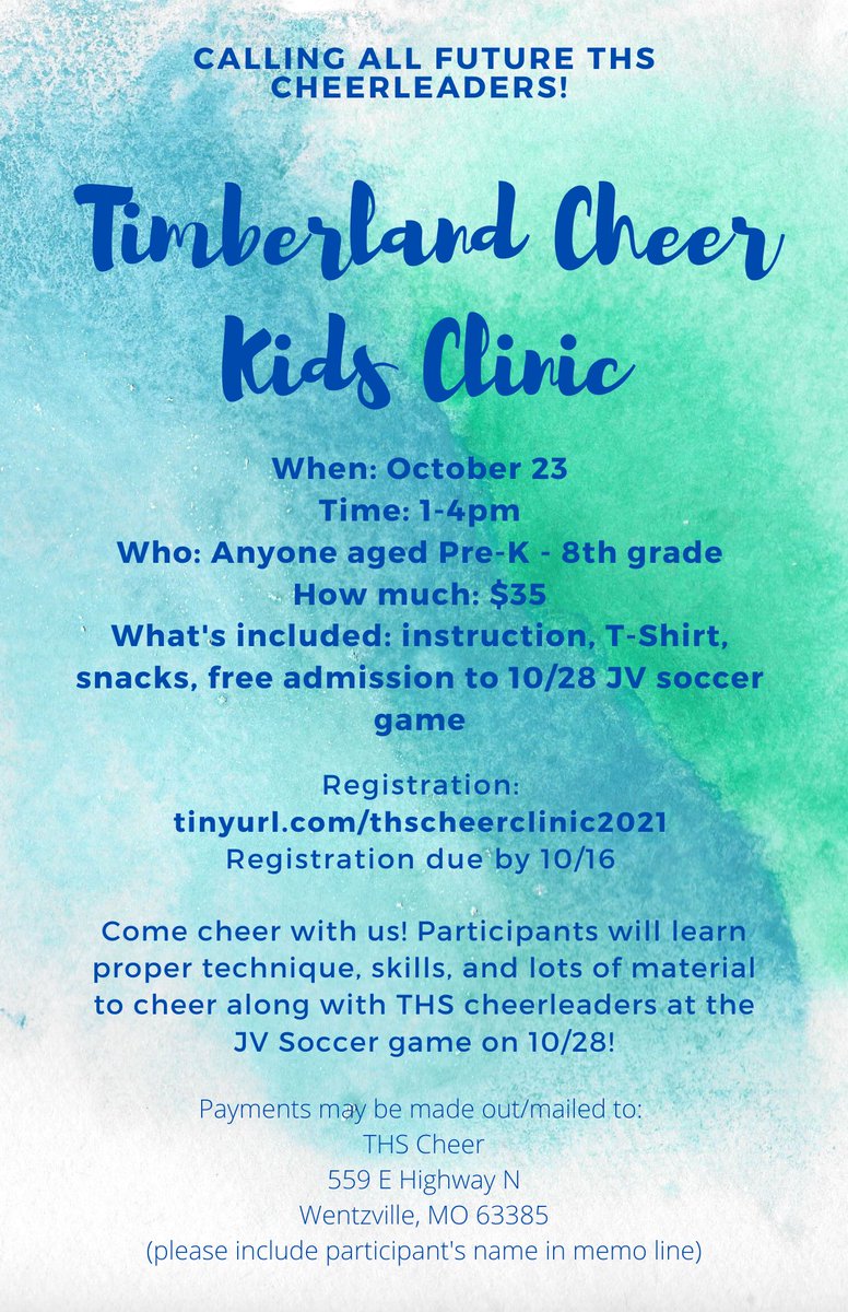 CheerTimberland's tweet photo. Join us!!! https://t.co/UpwHSyfFAu