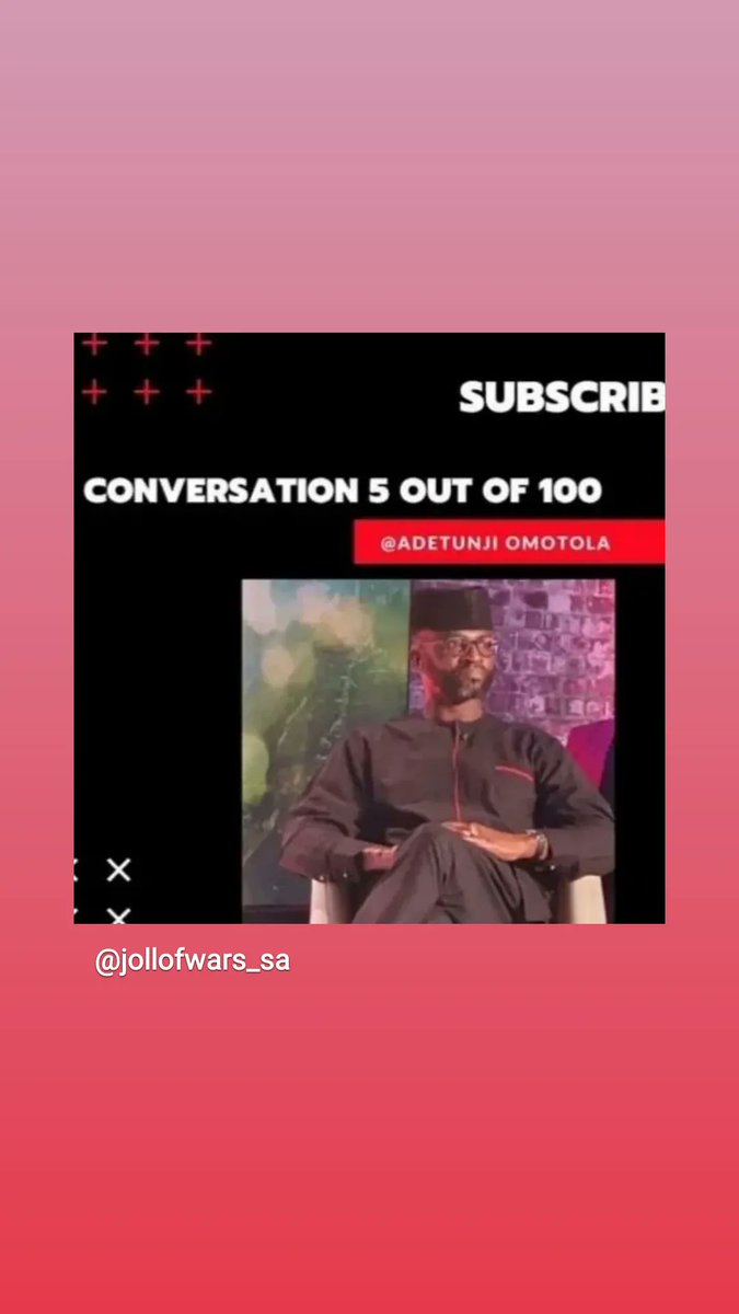 Afro optimism at an all time high.
Well represented by African Solutions Co Pilot @omotolaadetunji, wouldn't you say <a href="/ShaneMakhale/">Maleshane Makhale</a>

Watch here:
youtu.be/52BYhhVYaZc

Over and out.
Sending only peace and love... 

And #jollof, I mean, come on.

#Nigeria
#HeritageMonth