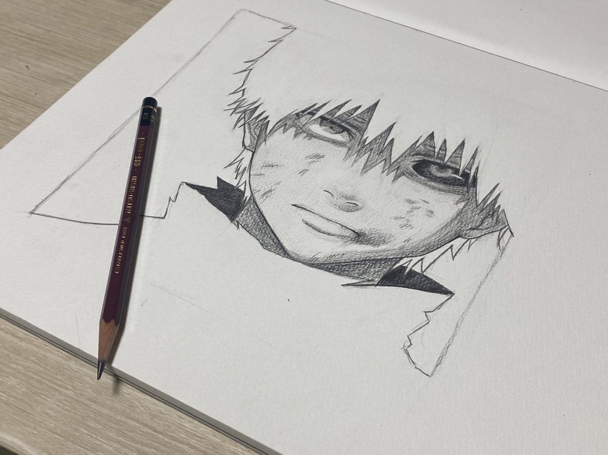 白カネキ ｻﾝ イラスト 絵描きさんと繋がりたい 東京喰種 模写 ツイレポ
