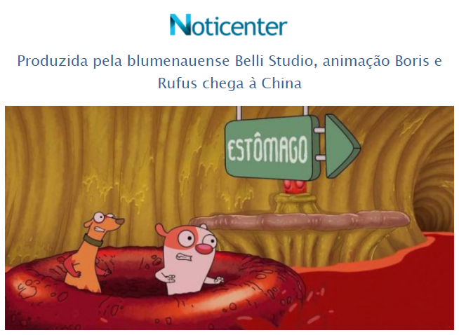 noticenter's tweet photo. Produzida pela blumenauense Belli Studio, animação Boris e Rufus chega à China.

Saiba mais: https://t.co/j61DMdZL7Z

#animação #BoriseRufus #BelliStudio #Blumenau #santacatarina #China #noticenter https://t.co/ifkRP9IP2m