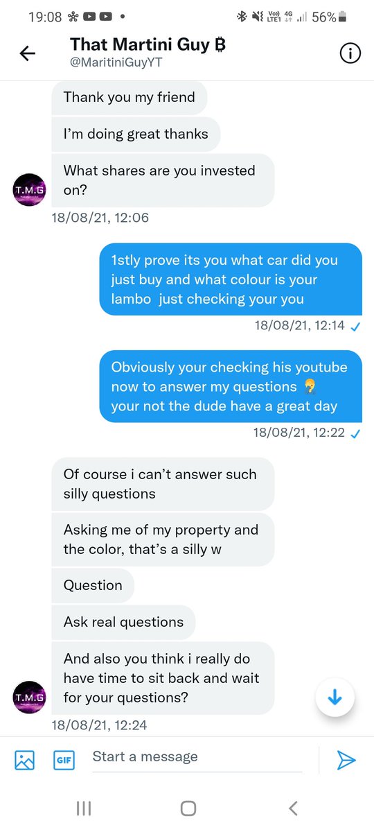 HashRateSmoker's tweet photo. @MartiniGuyYT Took me 2 mins to undo this scammer https://t.co/LcqDDkc9pC