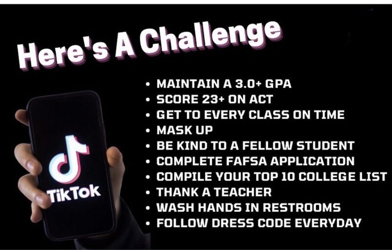 Attention Wildcats! We have received multiple reports that nationally some students are motivated to participate in various #TiktokChallenges during school. We would hate not to participate, so students here’s a challenge we are #ALLIN for & we love to see it! #ChallengeAccepted