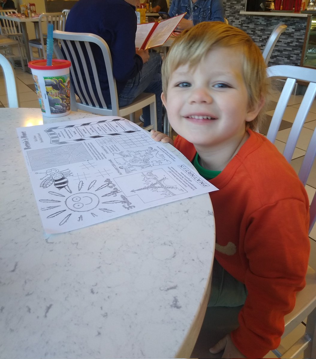 DebWWH's tweet image. Breakfast at Bernie's in Billings with my buddy ! ❤️