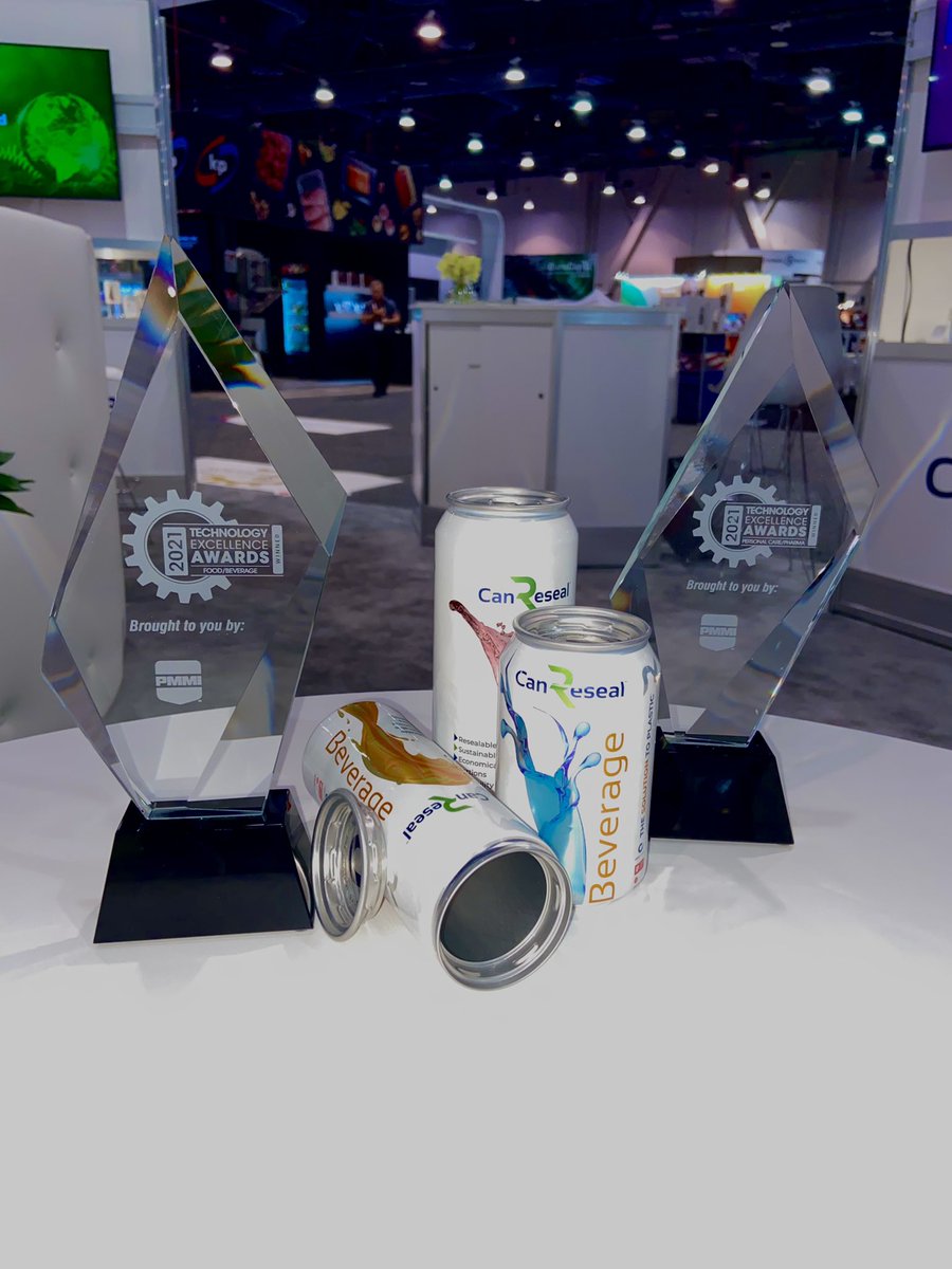 Thanks to voters at #PACKEXPOLasVegas, Canovation is excited to announce that we have won #TechnologyExellenceAwards in BOTH the Food/Beverage and Personal Care/Pharma categories. 

Thank you for voting for us! 

#Canovation #Innovation