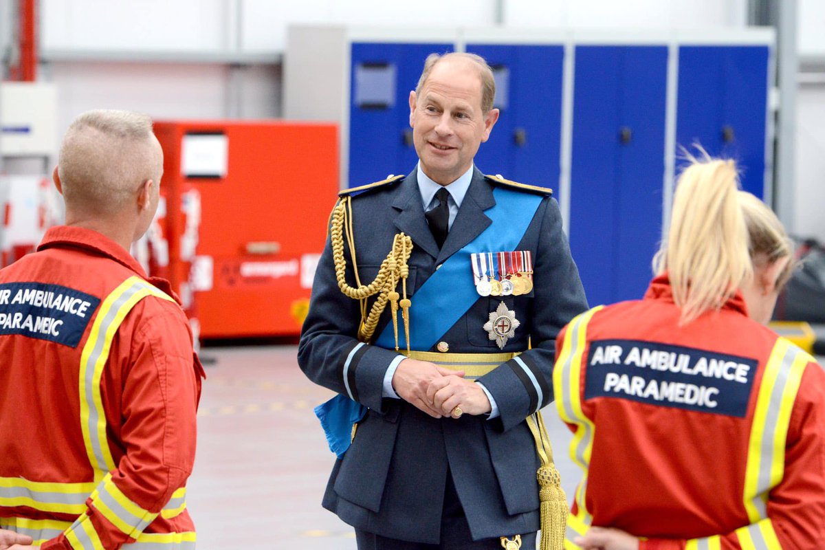 liveshq's tweet photo. We would like to congratulate Lincs & Notts Air Ambulance, on the opening of their new HQ & that Prince Edward helped you celebrate! We wish you many happy years in your new home.
We look forward to working together on medical emergencies.
Takes a Team to Save a Life.
@LNAACT https://t.co/bLi1ADV5cC