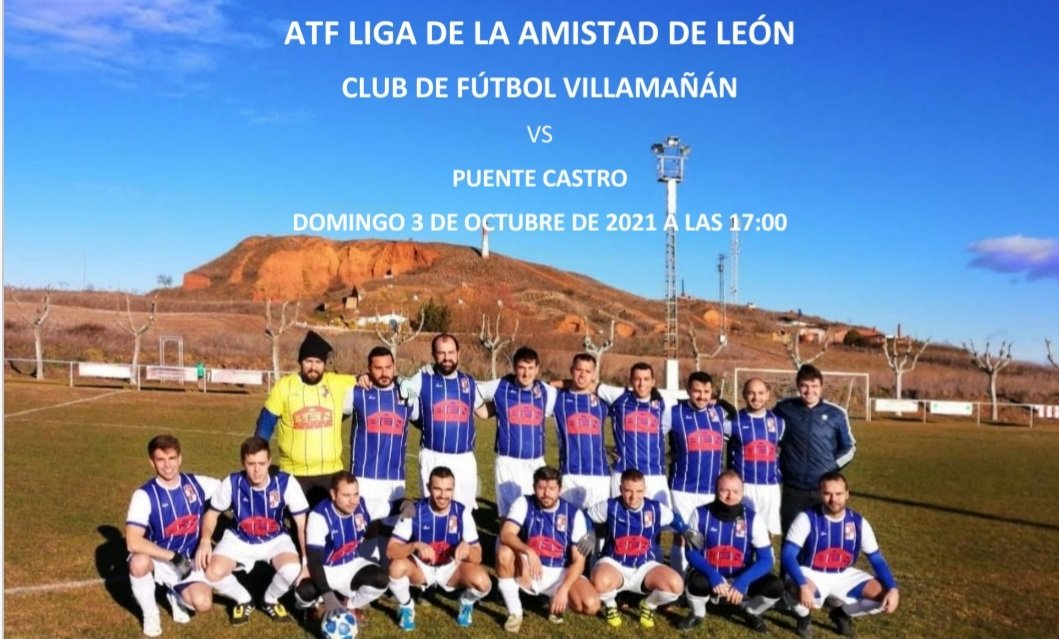 CVILLAMANAN's tweet photo. Este Finde toca liga en Villamañan...os esperamos en el municipal...⚽️ https://t.co/SPK9Y2a8ZA