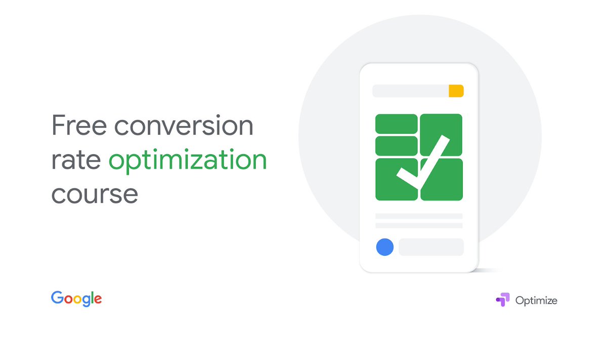Did you know that more visitors come from mobile, not desktop? Discover how to best optimize on mobile with our free CRO course → goo.gle/3s6NEZF