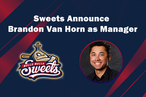 We are excited to announce Brandon Van Horn as the manager of the Walla Walla Sweets!

Welcome to Walla Walla, Brandon!

Read More: wallawallasweets.com/2021/09/29/swe…