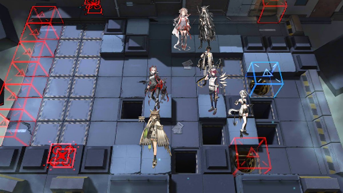 scarmarket's tweet photo. i dont get it when people dislike arknights for the 'chibi artstyle' like did you expect the game to look like this https://t.co/Ue1sDDJBRx
