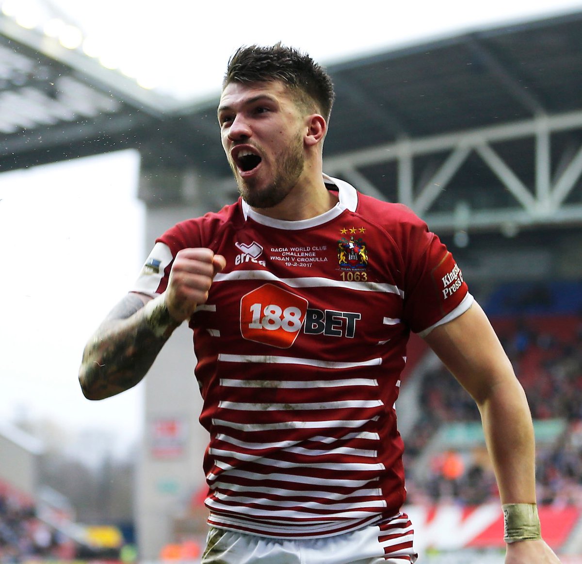 WiganWarriorsRL's tweet photo. One of our homegrown talents 🌟 

Thank you for all the memories and best of luck at Wests Tigers, @OliverGildart3! 👊 

#WWRL https://t.co/aUuY7fsKtD