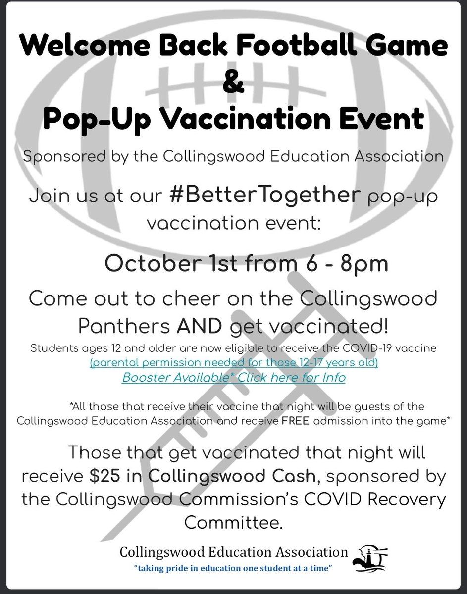 Collingswood Education Association tweet media