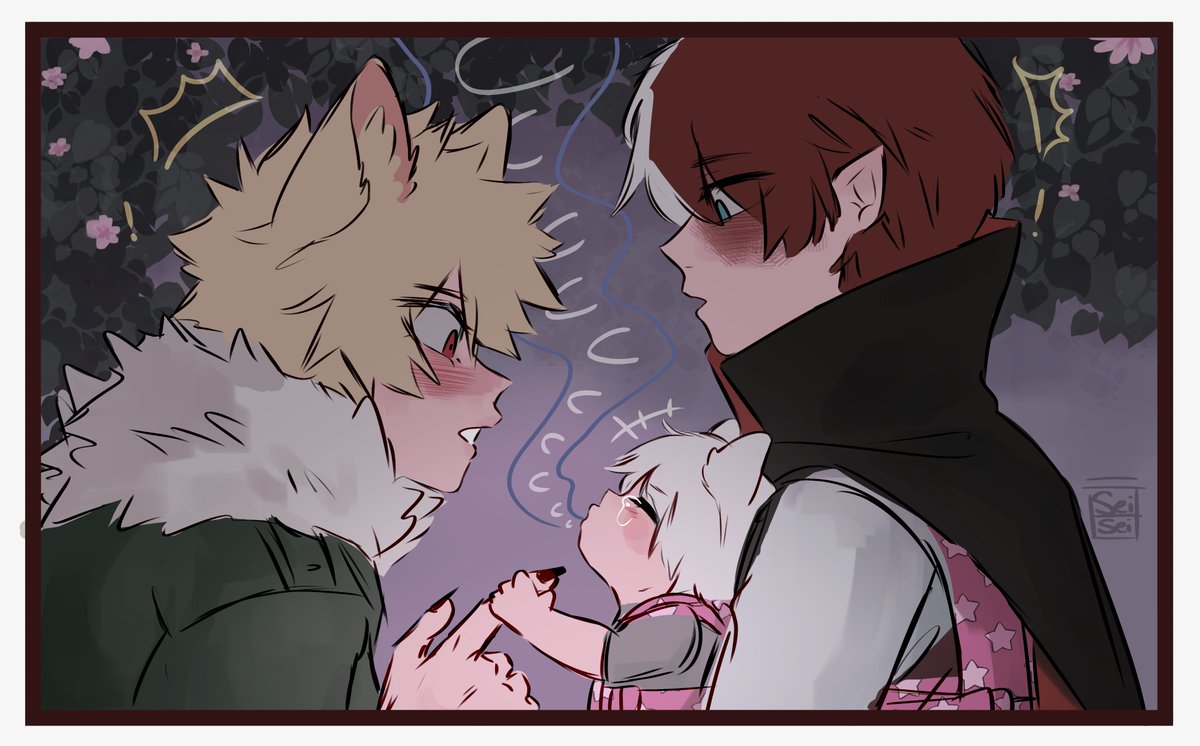 y asi los 3 fueron a hacer encargos juntos❤️
#Todobaku #TDBK 