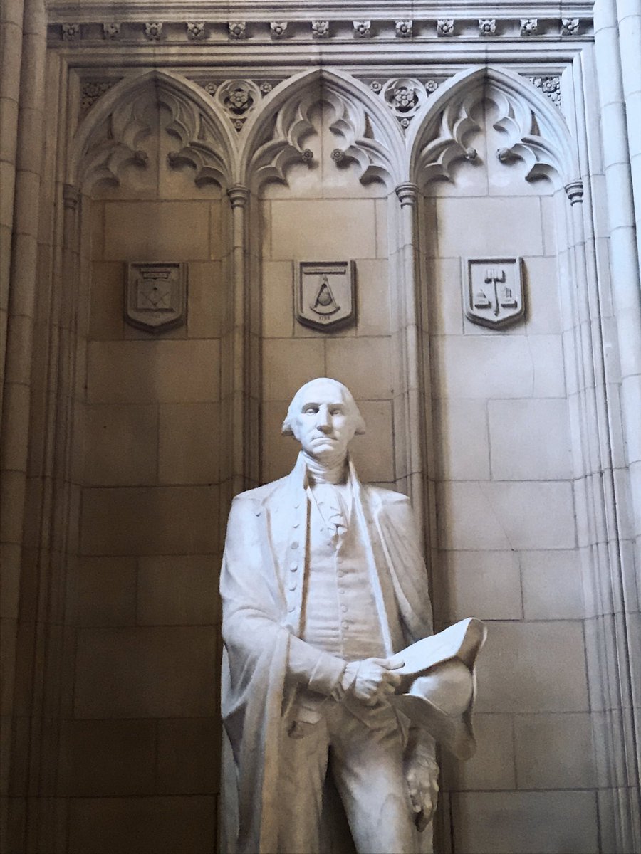 DCGrandLodge's tweet photo. #OTD in 1907, President &amp; Mason Theodore Roosevelt laid the cornerstone of @WNCathedral, with the same gavel George Washington used to lay the cornerstone of the @uscapitol in 1793. The gavel, and other masonic symbols, can still be found in the Cathedral’s “Masonic corner.” https://t.co/KoPXbubbdZ