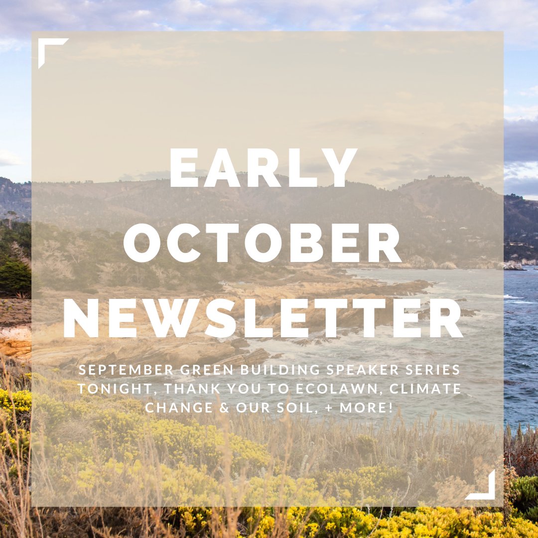 CCGreenBuild's tweet image. Fall is full of great learning opportunities in Tri-County! This week&apos;s newsletter is featuring our September Green Building Speaker Series happening tonight, is saying thank you to CCGBC Silver Sponsor EcoLawn, + More! - mailchi.mp/538fc5dada6e/e…