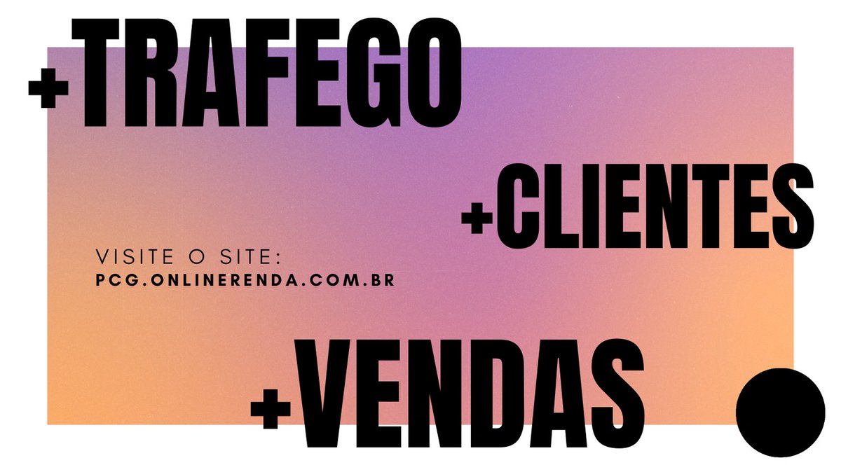 Mais Trafego Mais Clientes Mais Vendas, Tudo isso usando o software de divulgação PCG, visite o site pcg.onlinerenda.com.br