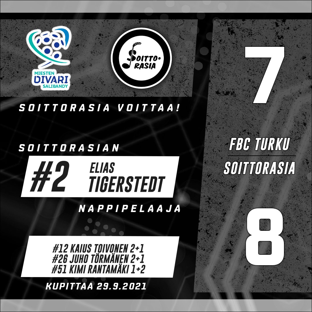 Maanantain treeneissä mopoon asennettiin tehoputki ja viilattiin pyttyä, joka osoittautuikin älykkääksi viritykseksi, sillä Soittorasia käy hakemassa turusta täydet kolme pistettä!

#exelfloorball #salibandy #floorball #divari #mopokulkee