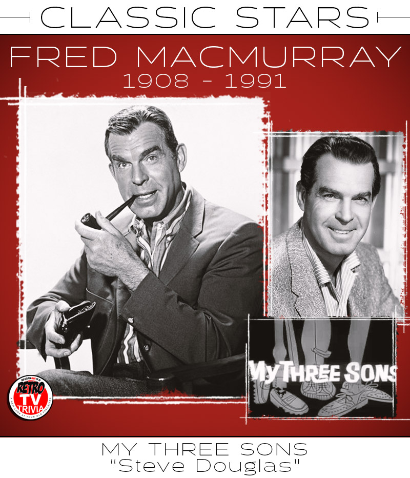 #MyThreeSons premiered #OTD in 1960! #FredMacMurray #60sTV #classicTV #RetroTVTrivia #GoldenRAGEofTV