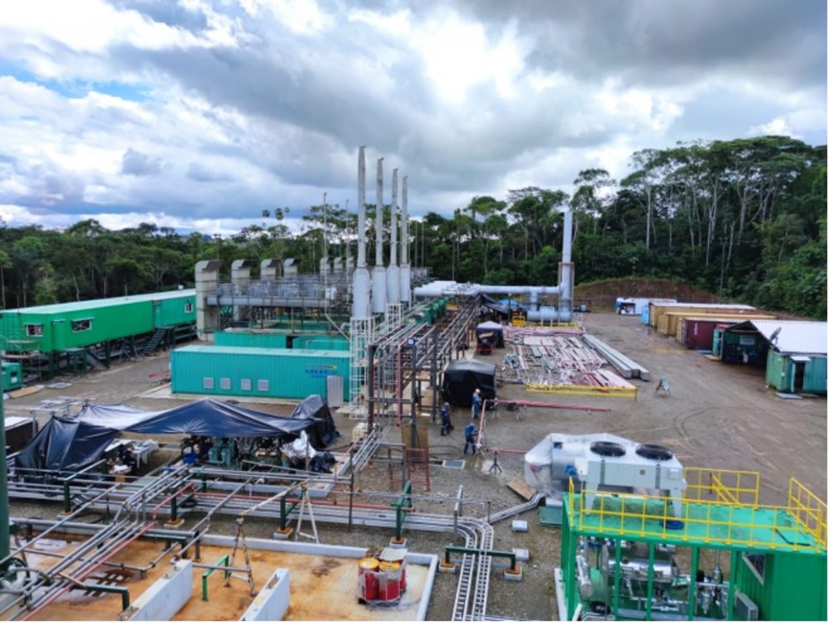 EPPetroecuador's tweet photo. 📌 📰[Boletín de Prensa] La Central Cuyabeno inició la entrega de energía eléctrica al campo petrolero Bloque 58
➡️ https://t.co/C8CzsbVRaZ
#JuntosLoLogramos #PetroEcuadorAlFuturo https://t.co/Ep2Uoacb3G