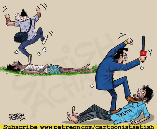 AnasPathan8989's tweet photo. Does Muslim Lives really Matter?
From Camera Man to Chief Minister, anti-muslims.
Boycott Anti Nation Party (BJP) and Leaders .... 
Let's SAVE HUMANITY And Equality  ...
 
#StopLynching_Muslims https://t.co/V1HdEeDUWi