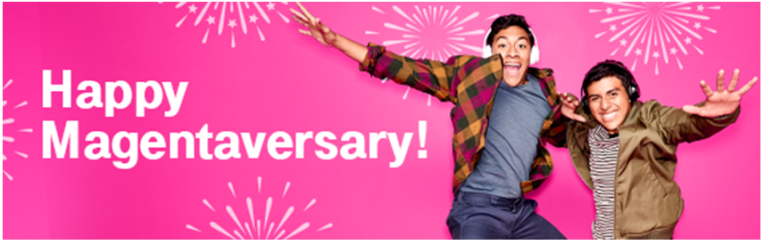 mistybscott's tweet photo. Ya'll know what day it is?! 7 years ago today I joined the most AMAZING company with the most INCREDIBLE people. Seriously one of the best decisions I have ever made. THANK YOU @TMobile for being the type of company I can brag about working for! #HappyTDay #Magentaversary https://t.co/1DjXLOZec7