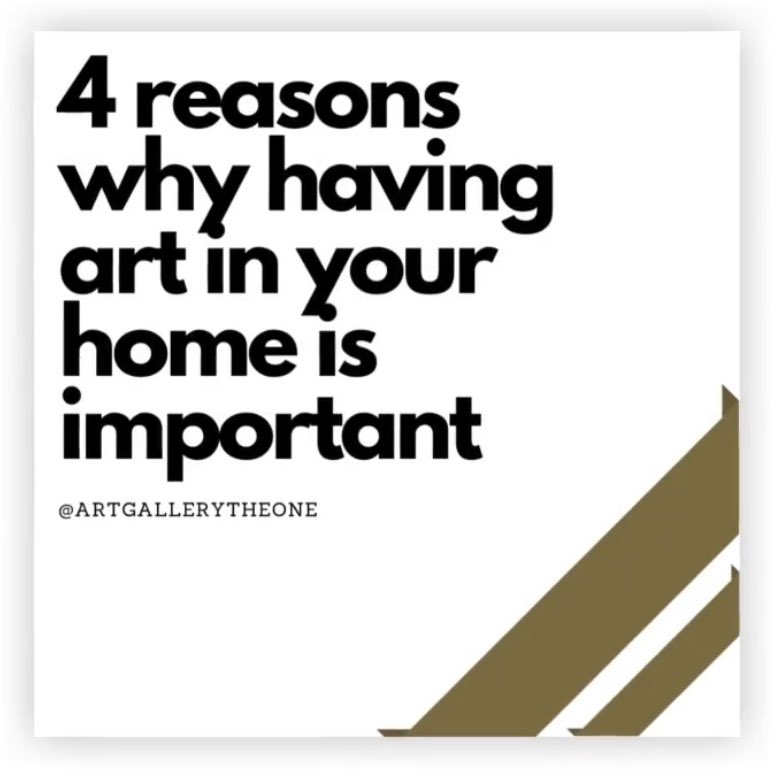 gallerytheone's tweet photo. 4 reasons why having art in your home is important: a thread ⬇️
.
.
#artlover #artcollector #decor #decoration #interiordesign https://t.co/djrvmUSVBB