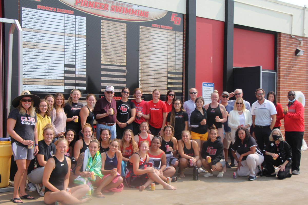 EastBayPioneers's tweet photo. Pioneer Athletics is thrilled to announce the launch of the Dr. Cal Caplan Aquatics Scholarship. https://t.co/pyEo2V3bqM #CSUEBwp #CSUEBswim #BuildTheBrand https://t.co/VHVjeesqYh