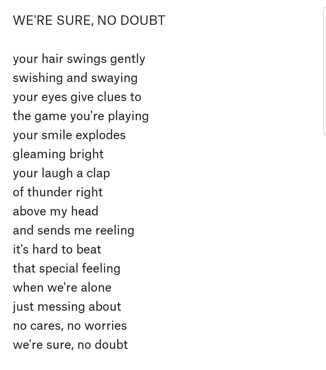 PoetClockwork's tweet image. WE'RE SURE, NO DOUBT

#poetry #poetrycommunity 
#poet #PoetsTwitter 
#poetrylovers #poems