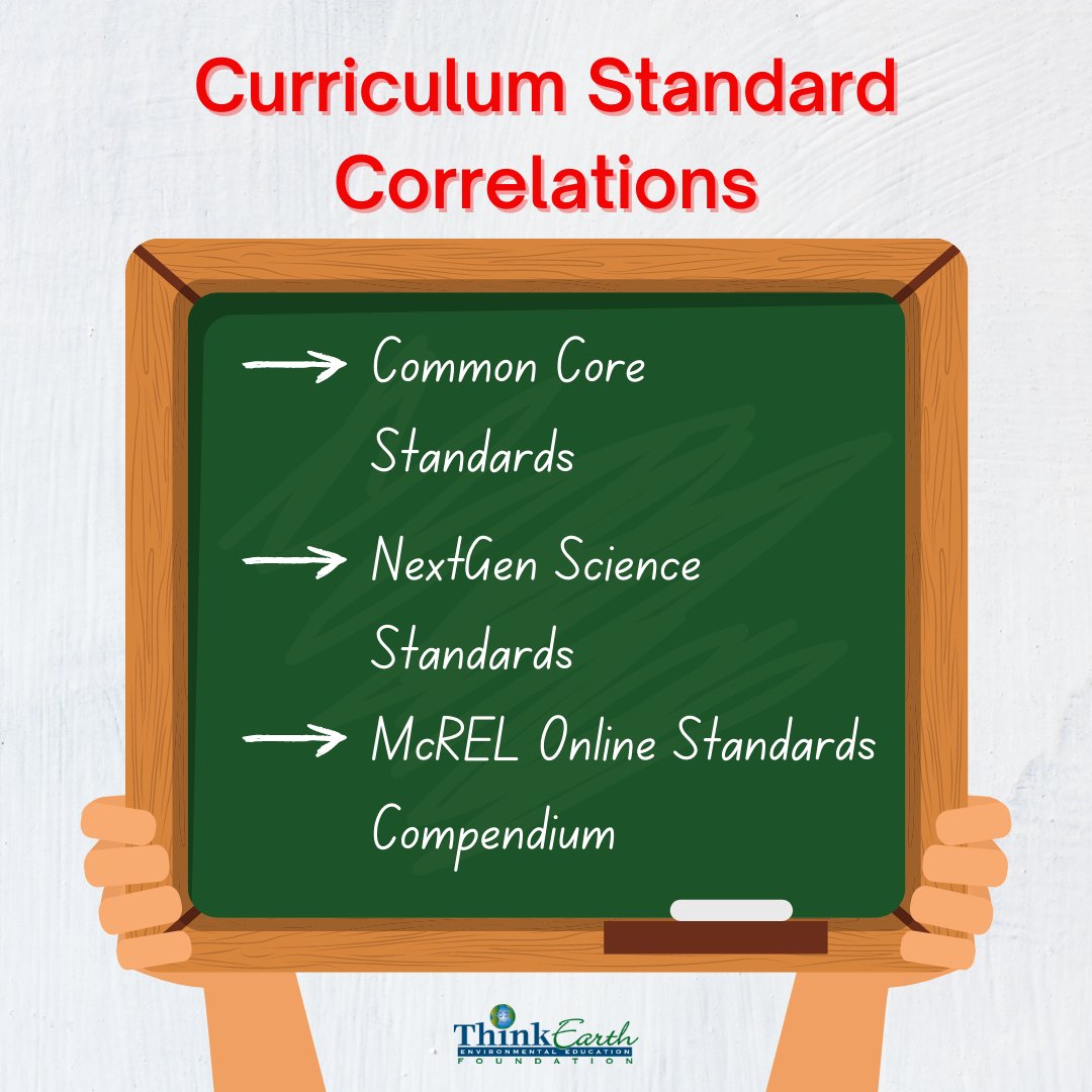 See how the Think Earth curriculum complies with school standards. Click the link and check out the correlations chart! 🍎ow.ly/9F3A50Gion3 

#thinkearth #elementaryschool #school #homeschool #teachers #environment