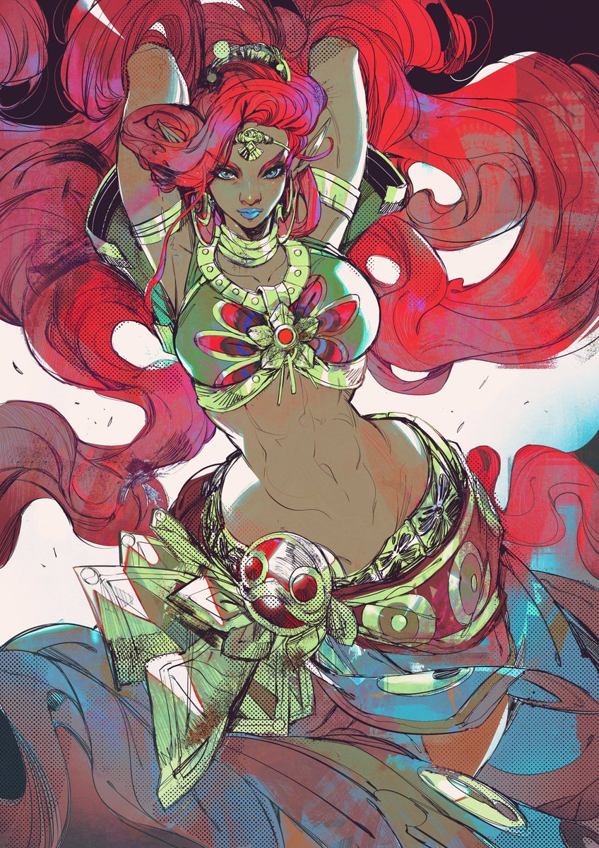 Gerudo_Chieftan's tweet photo. "A Gerudo warrior does not give in! I am Urbosa, chief of the Gerudo! I fight for the glory of Gerudo!"

💙Bisexual (Female Lean) 
💙Can be futa
💙Ships with Zelda and Chem
💙Open to gangbangs with other Gerudo citizens
💙Lewd RP is purely optional https://t.co/Tg6gBmsi2r