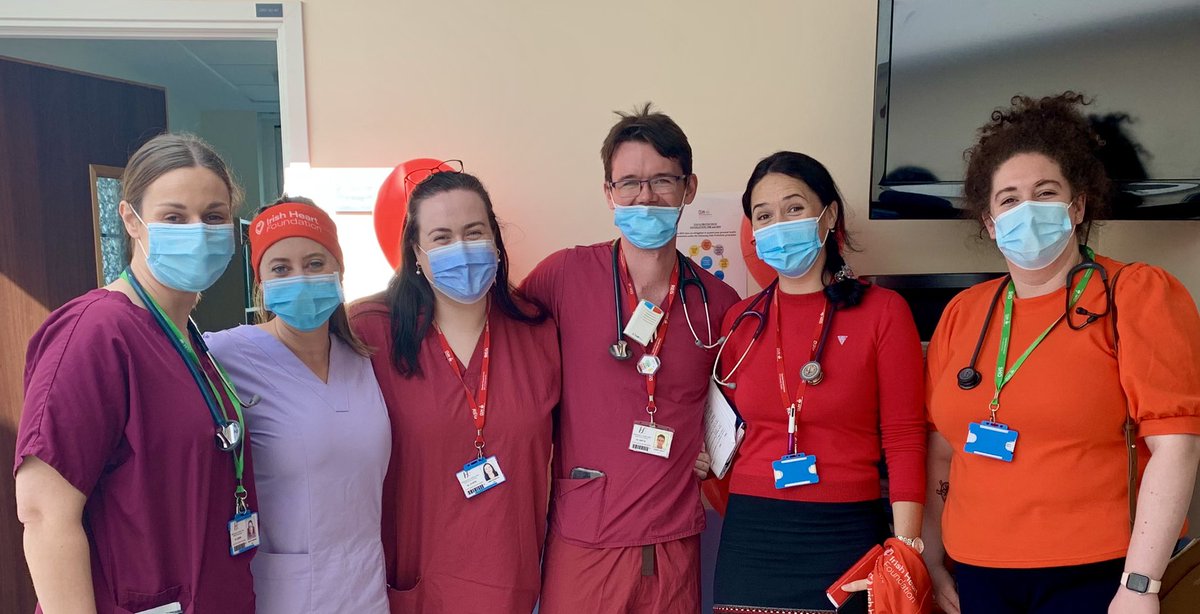 emma_marese's tweet photo. Great day with fantastic, hardworking colleagues celebrating World Heart Day in Cork University Hospital! ❤️💜 #WorldHeartDay @CUH_Cork @CUHimprovers @SheilaMarieOCo4 @Irishheart_ie @heartfoundation https://t.co/A6le6FWvoi