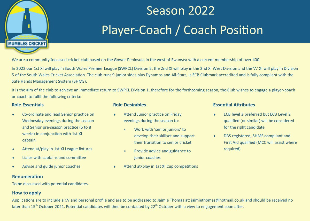 Mumbles Cricket Club tweet media