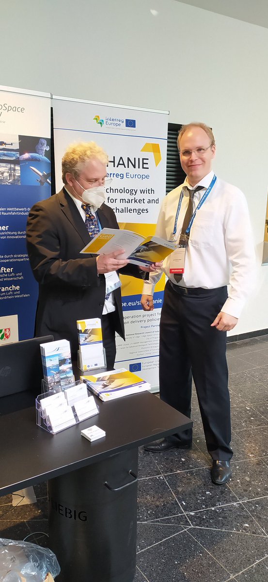 Cluster_NMWP's tweet photo. @interregeurope #project "STEPHANIE" #Steph_EU was presented successfully to stakeholders of the #german #aerospace #industry and #science by @Cluster_NMWP at the #TDLRR2021! @INTERREGTweets https://t.co/CYJpAqzJRa