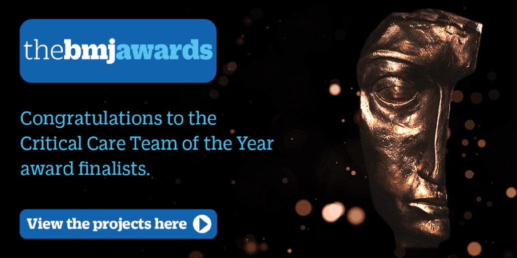 CCRNHSLothian's tweet photo. Delighted @CCRNHSLothian have been shortlisted for Critical Care Team of the year at the #BMJAwards this evening! Best of luck to all the nominees! https://t.co/b2n3Ww6He5