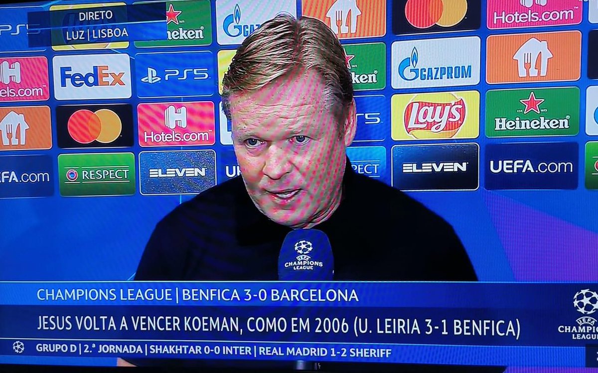 UD Leiria > FC Barcelona 🙄🤫

#UCL