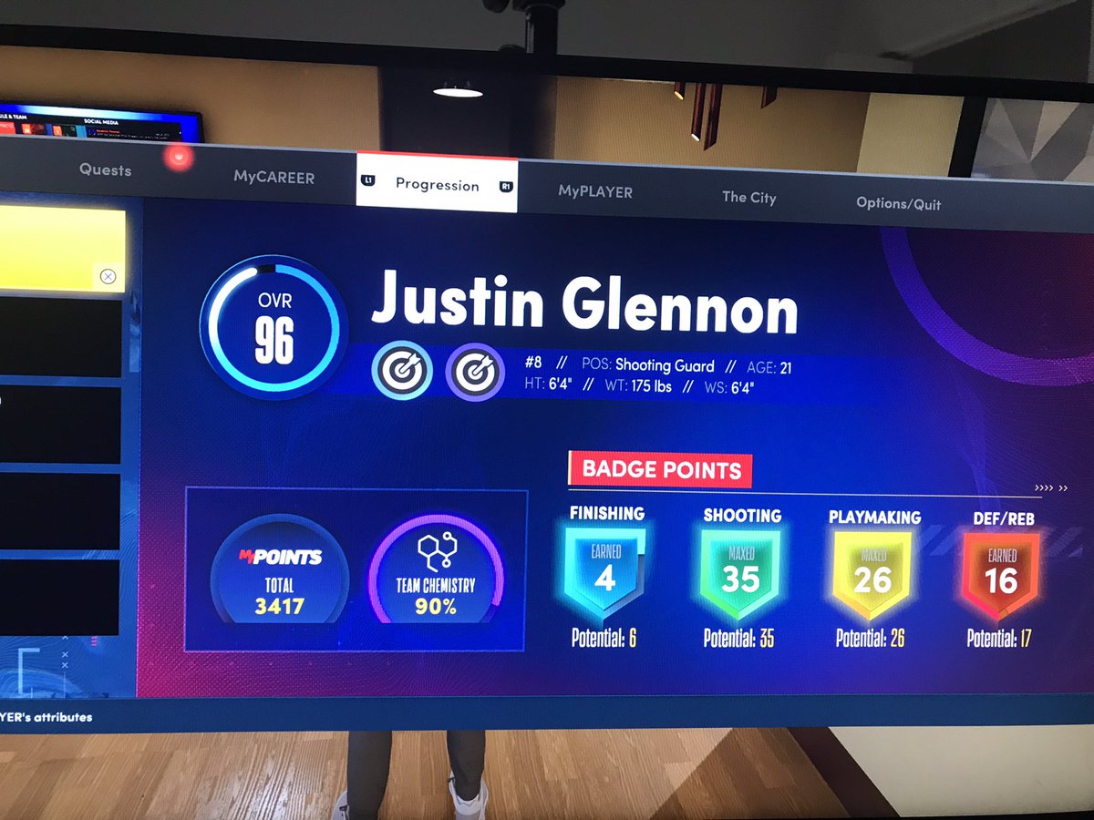 Shoutout to @jglennon08 for getting his badges and overall done with us ✅✅ <a href="/WhosNext2K/">🔱WN🔱</a> <a href="/KtUno_/">🔱LEGEND KT🔱</a>