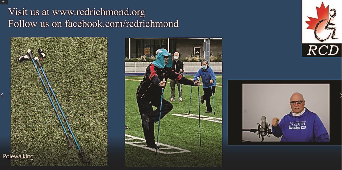 RCD_Richmond's tweet photo. Pole walking is a good exercise for people of all abilities, other than using for hiking. Today at 1PM on #rcdsharenet #rcdonyoutube the topic is on #polewalking, Pole Walking Instructor Larry is sharing valuable information and experience.
https://t.co/gvHcJ0wDSU https://t.co/3QCDQD88aC