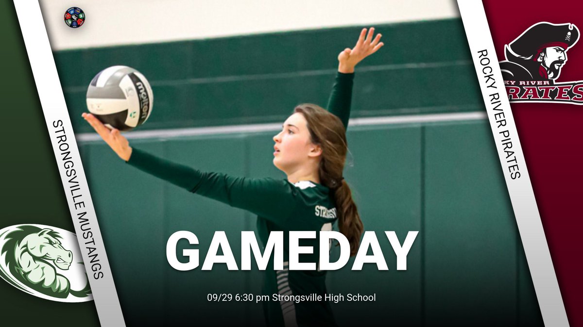 Strongsville Girls Varsity playing Rocky River at home @ 6:30 be there 🏐 <a href="/SHS_Stampede/">SHS Stampede™</a> <a href="/shsvolleyball17/">Strongsville Volleyball</a> <a href="/scsmustangs/">Mustang Athletics</a>