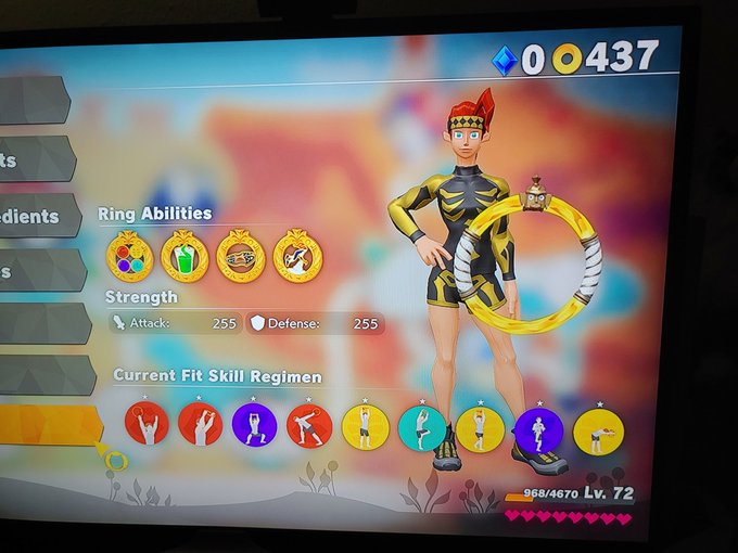 Yeey im getting ripped lvl 72 took me 30days of working out :3 This must be one of the best games on