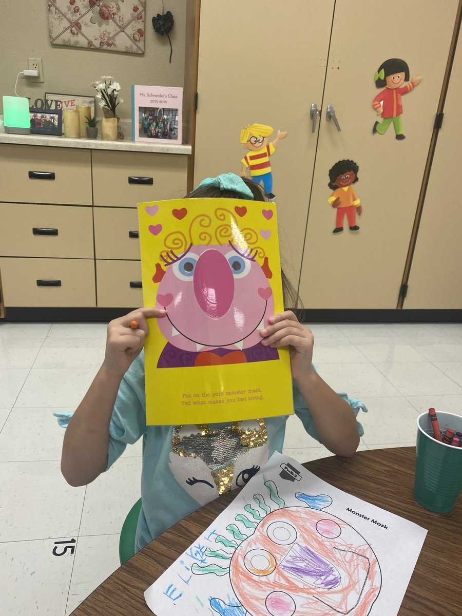 ReneeSc47619923's tweet photo. Students enjoyed learning all about feelings this week during counselor care lessons. #THJohnsonelementary #Empathy https://t.co/gNZnmFQQm2